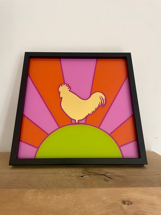 Funky Cockerel - Sunburst